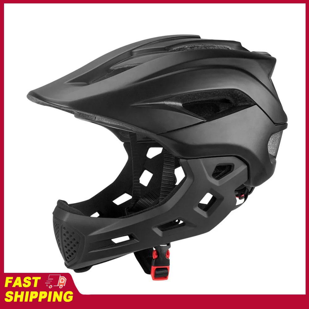 Mountain Biking Helmet Full Face - 2 in 1 Kids Full Face