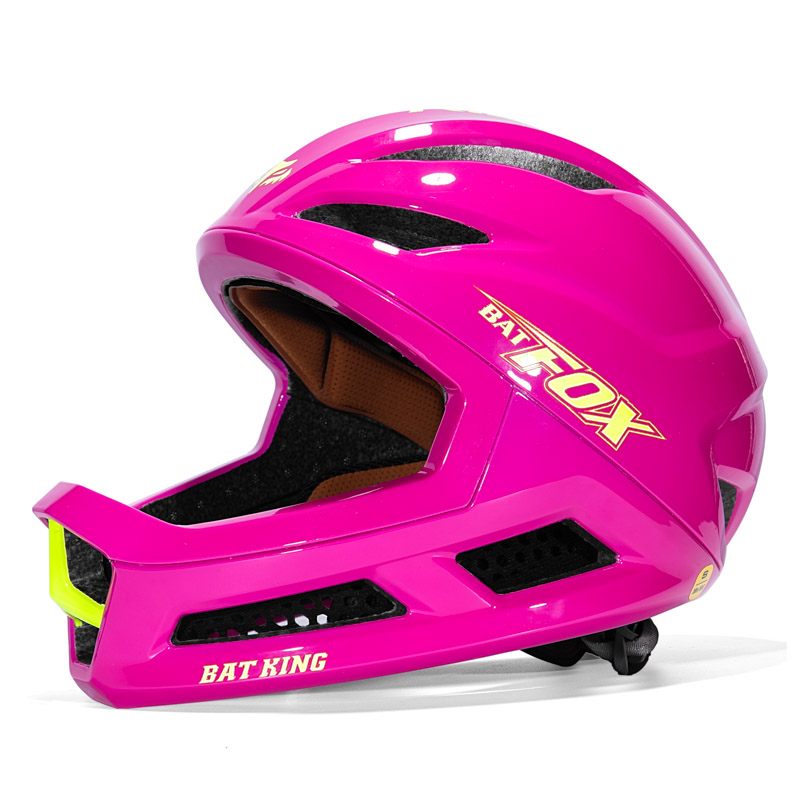 Mountain Biking Helmet Full Face - BATFOX Kids Full Face Mountain Bike