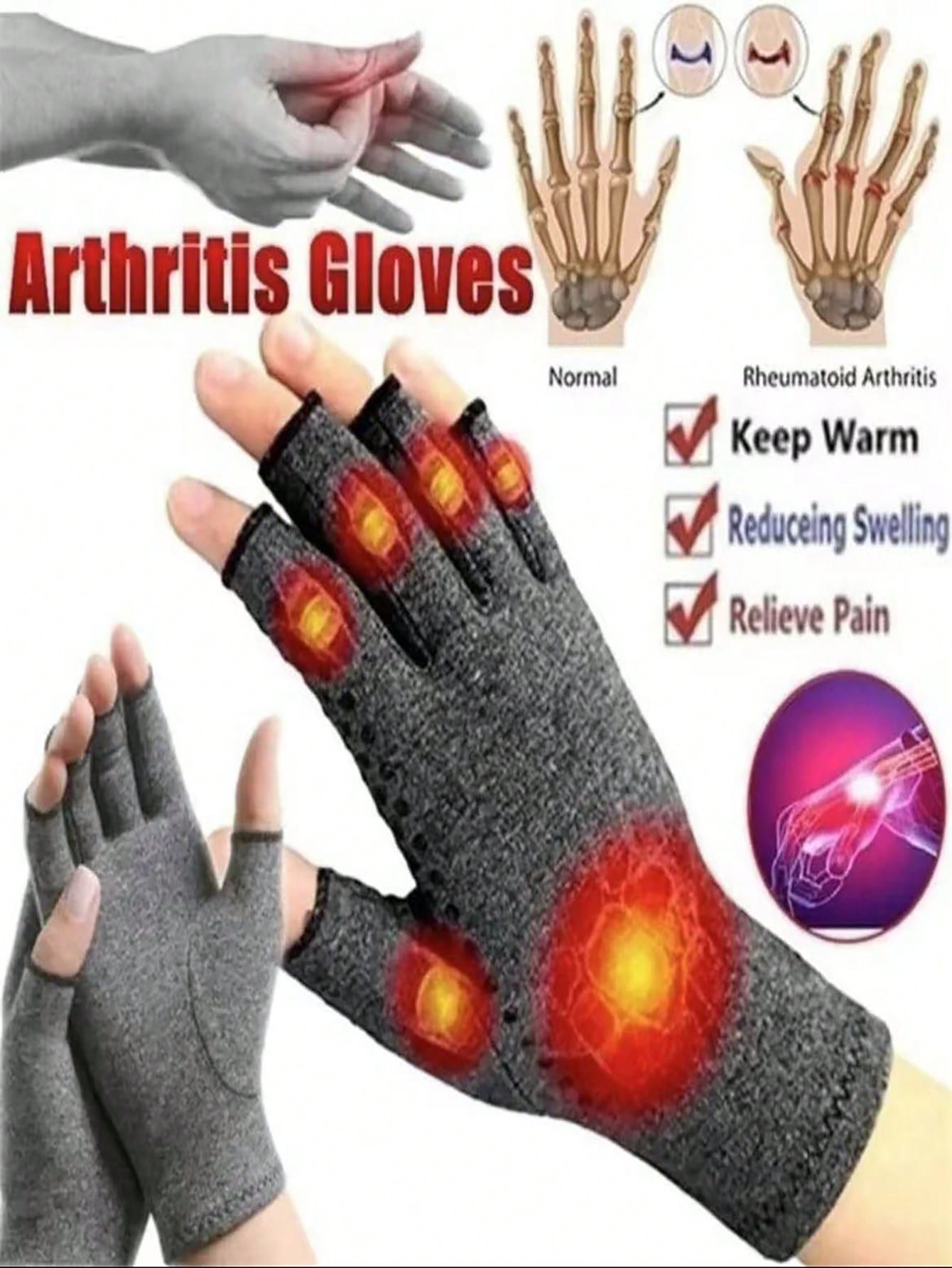 Mountain Biking For Fitness - 2 Pairs Sports Gloves, Dumbbell Equipment