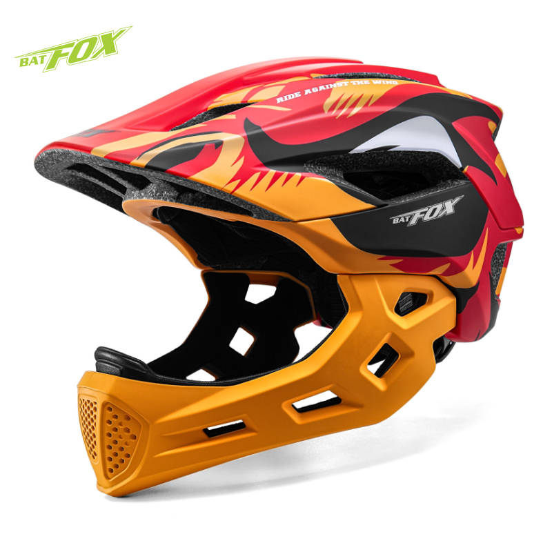 BATFOX Kids Full Face Bike Hel - Mountain Biking Helmet Full Face のレビューと価格