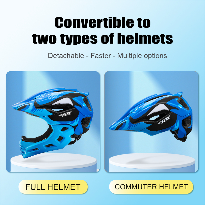 BATFOX Kids Full Face Bike Hel - Mountain Biking Helmet Full Face のレビューと価格