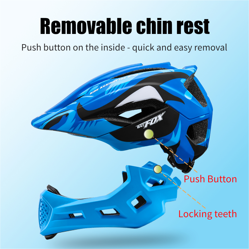 BATFOX Kids Full Face Bike Hel - Mountain Biking Helmet Full Face のレビューと価格