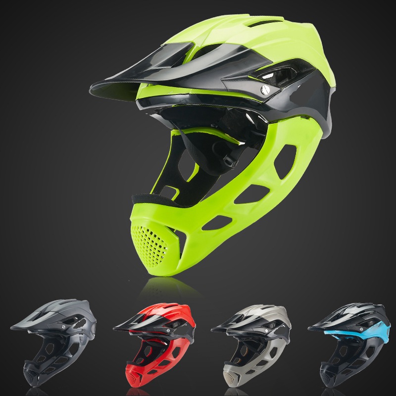 New Mountain Cross-country Bik - Mountain Biking Helmet Full Face のレビューと価格