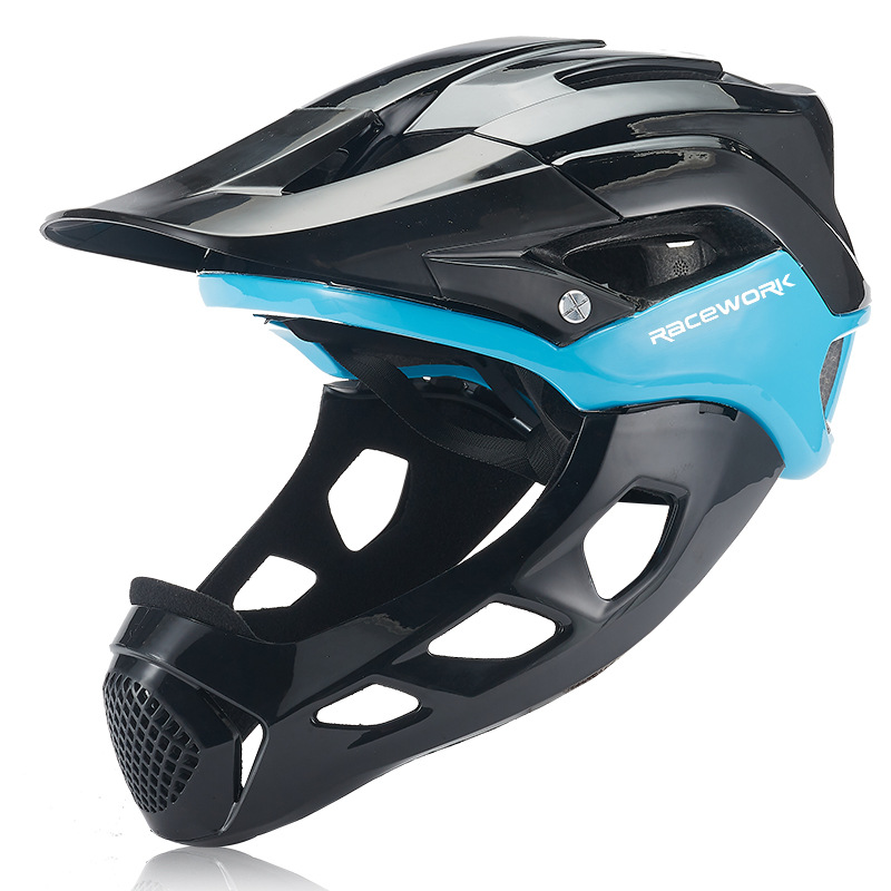New Mountain Cross-country Bik - Mountain Biking Helmet Full Face のレビューと価格