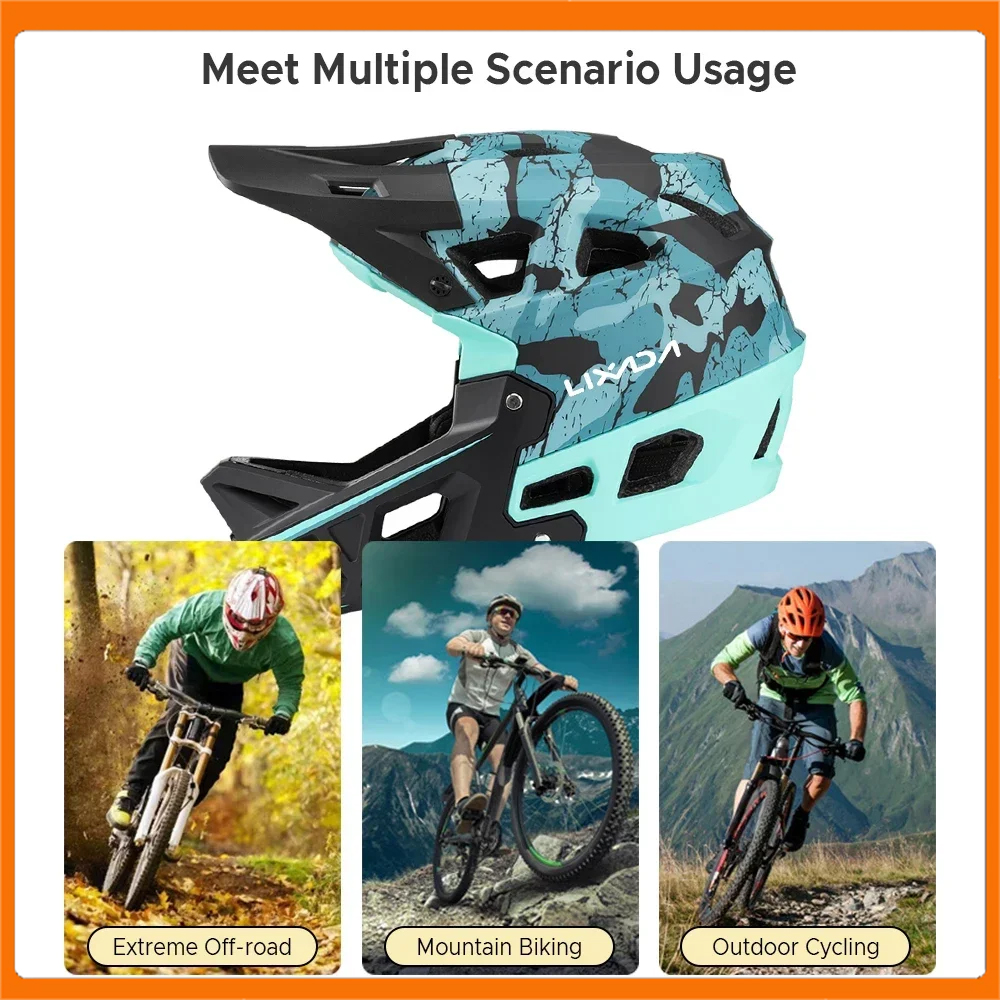 Mountain Bike Safety Cycling G - Mountain Biking Helmet Full Face のレビューと価格