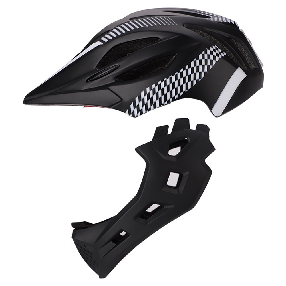 NEW Children full face with LE - Mountain Biking Helmet Full Face のレビューと価格