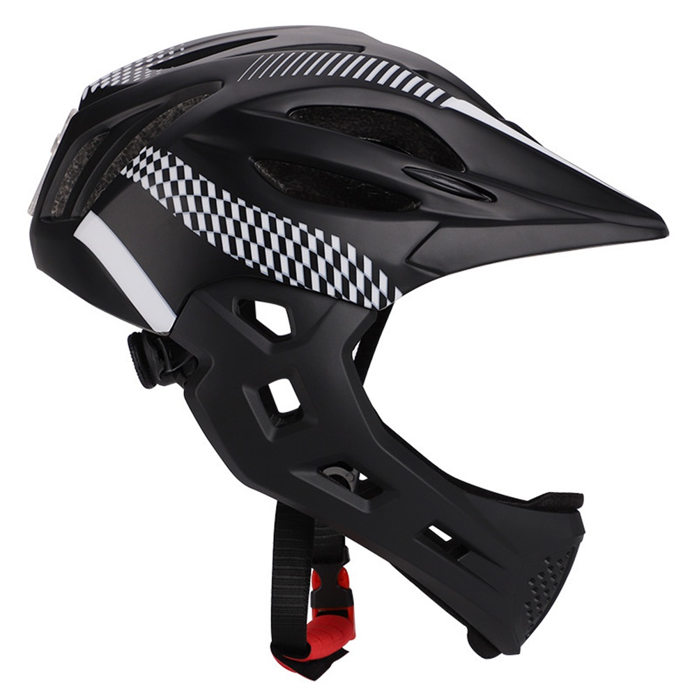 NEW Children full face with LE - Mountain Biking Helmet Full Face のレビューと価格