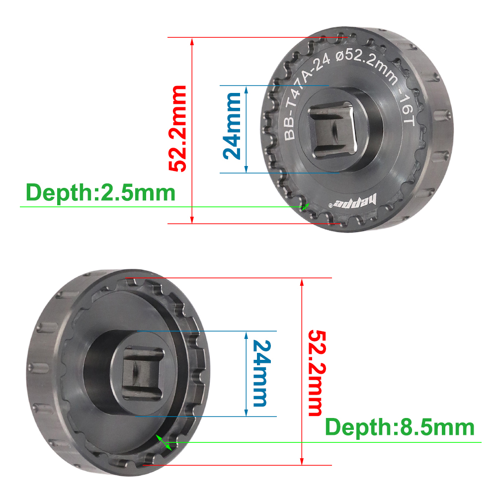 HEPPE Dual-use Bike T47 Bottom - Bottom Bracket Press のレビューと価格