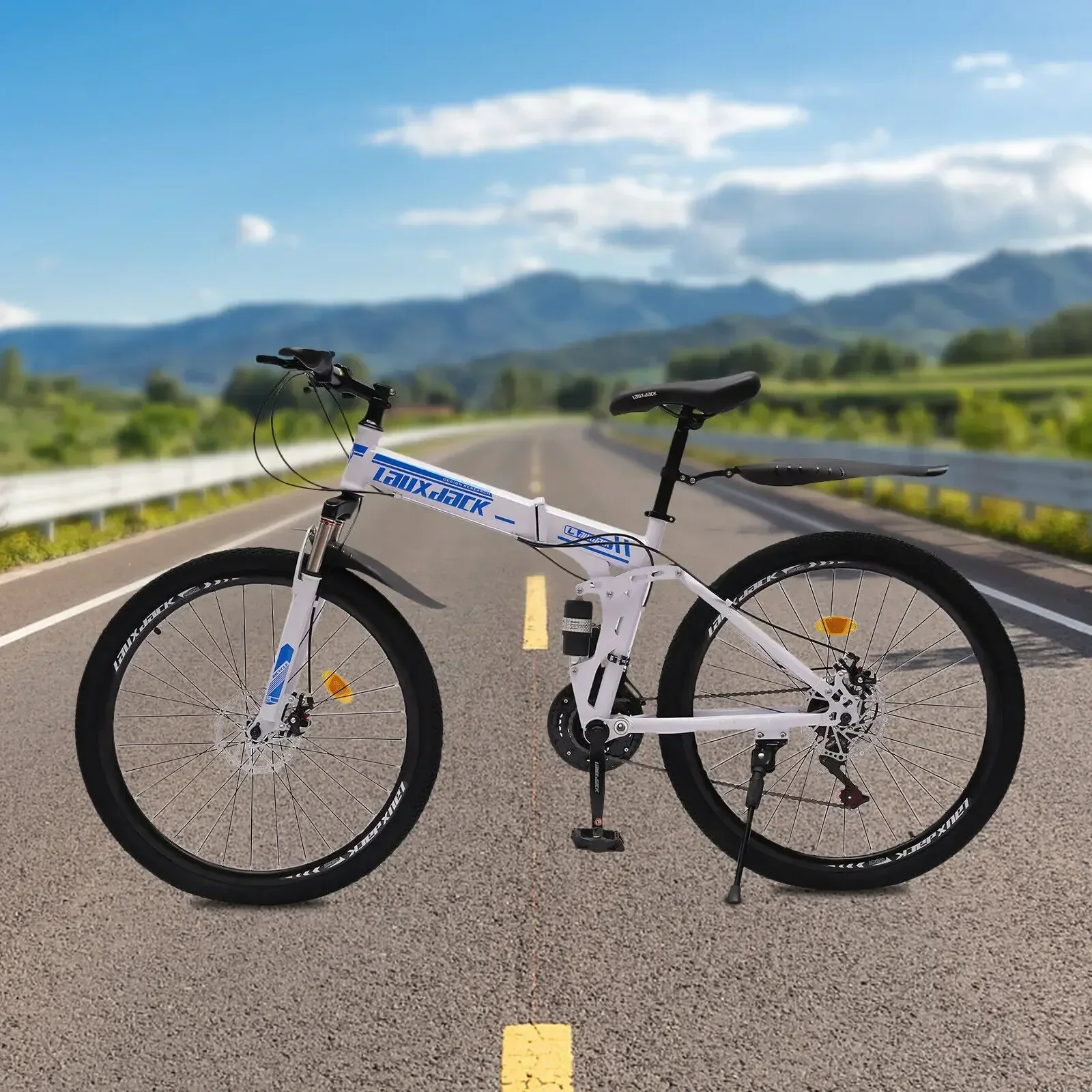 21-Speed 26 Inch Folding Mount - Mountain Biking For Fitness のレビューと価格