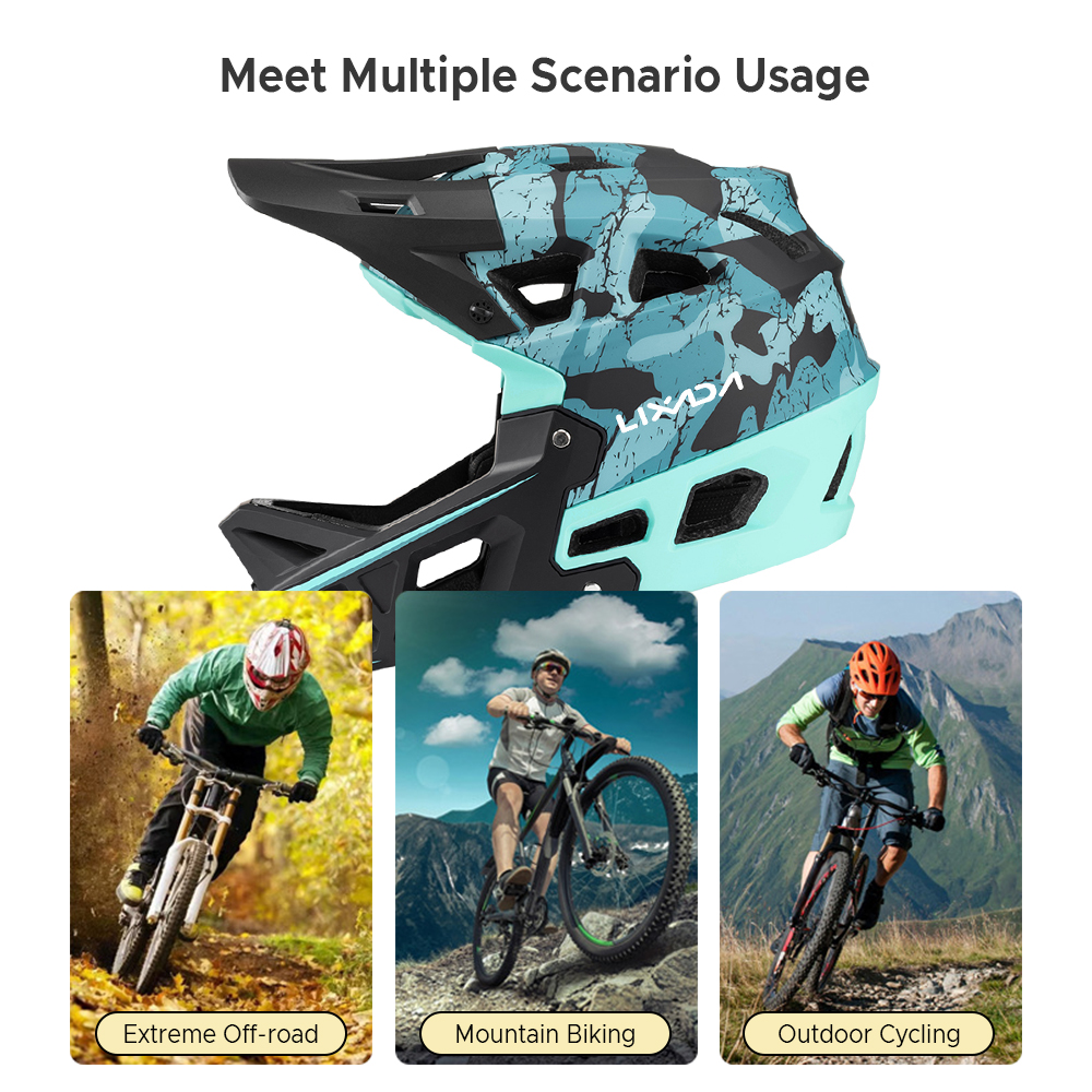 Full Face Mountain Bike Helmet - Mountain Biking Helmet Full Face のレビューと価格