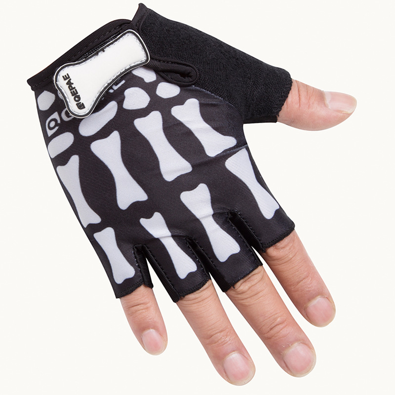 Cycling Gloves Short Finger Sk - Mountain Biking For Fitness のレビューと価格