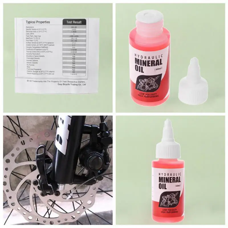 60ml Bicycle Brake Mineral Oil - Hydraulic Brake Bleed のレビューと価格