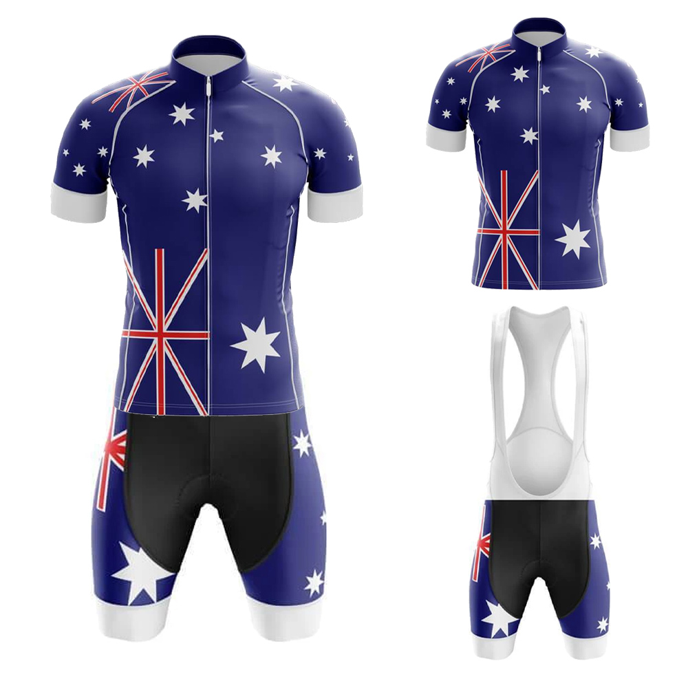 Australia Cycling Jersey Set f - Mountain Biking In Australia のレビューと価格