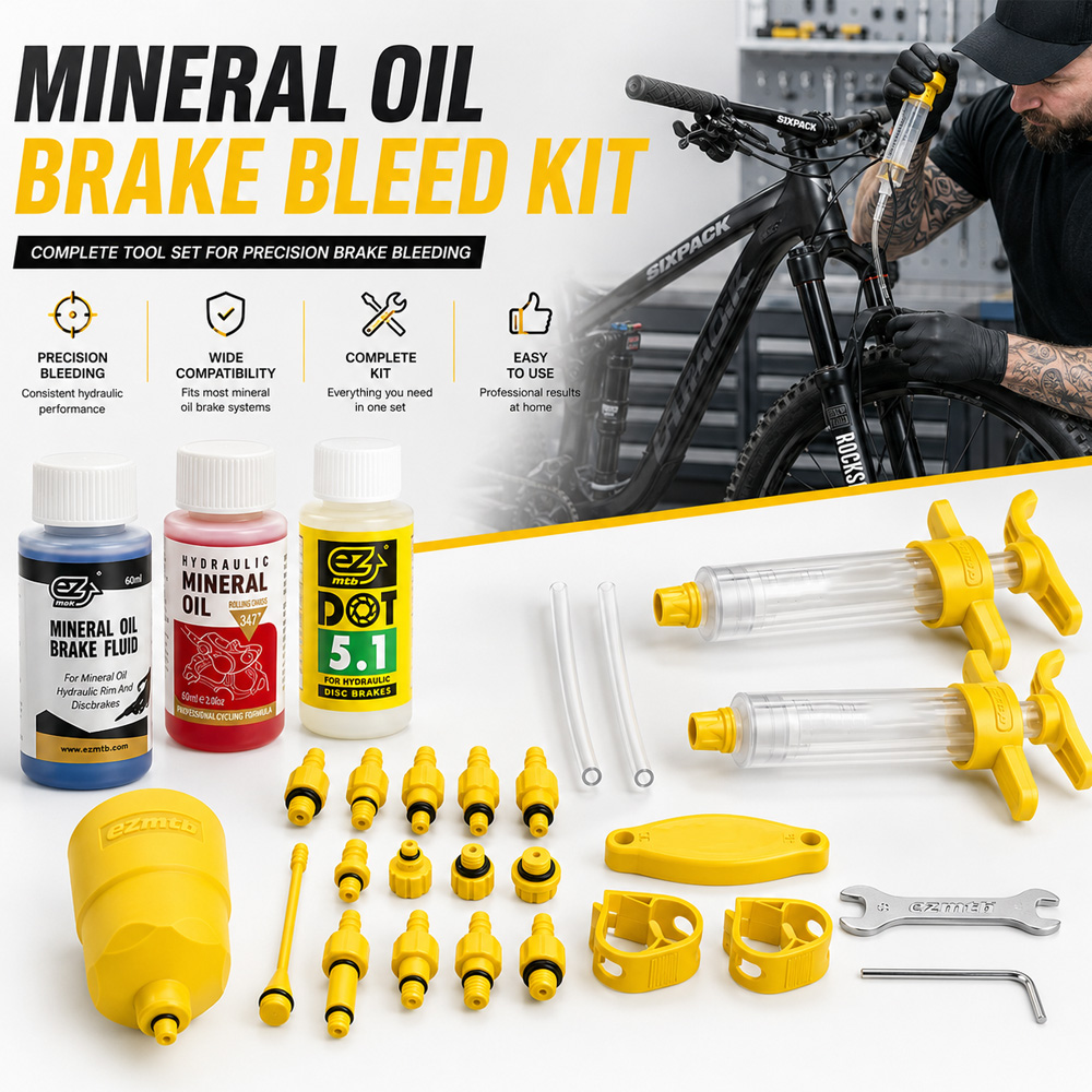 Bicycle Brake Mineral Oil ，Bic - Hydraulic Brake Bleed のレビューと価格