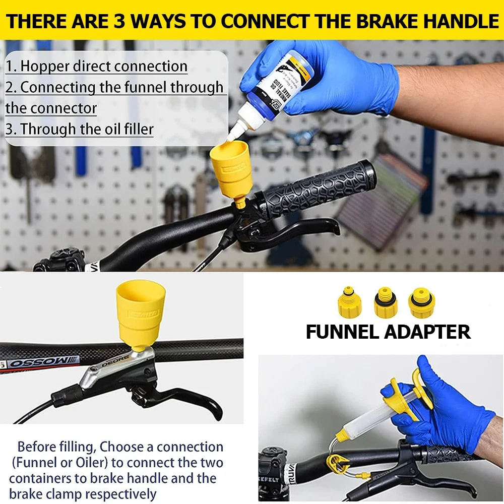 Bicycle Brake Mineral Oil ，Bic - Hydraulic Brake Bleed のレビューと価格