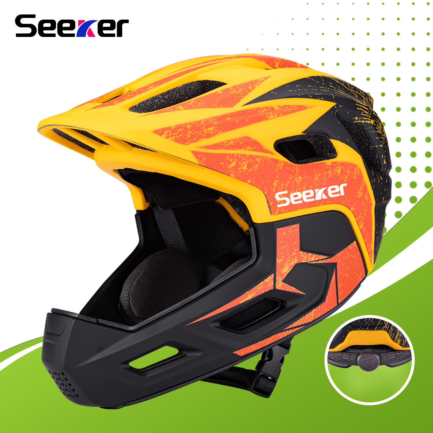 UMUSEEKER children's full-face - Mountain Biking Helmet Full Face のレビューと価格