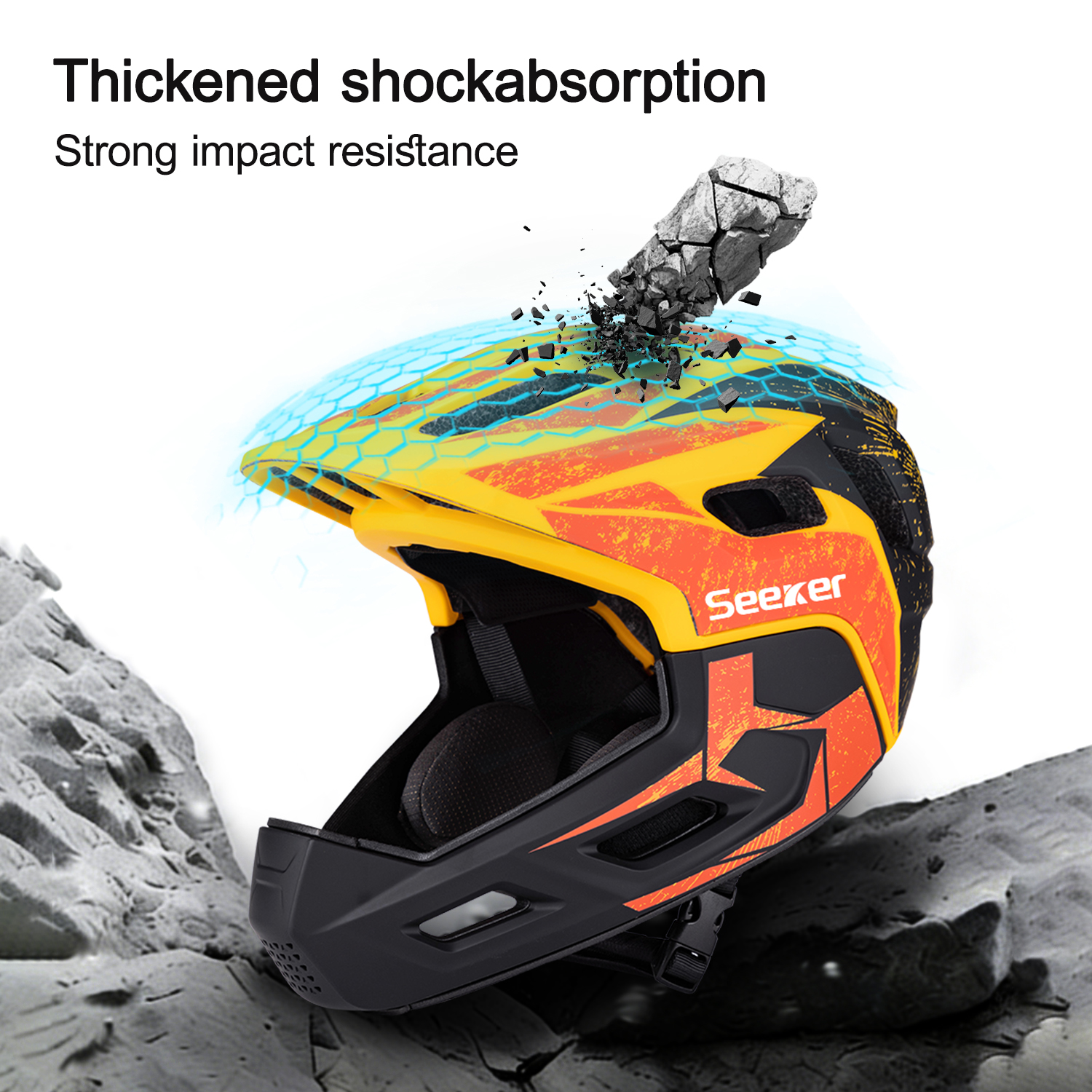 UMUSEEKER children's full-face - Mountain Biking Helmet Full Face のレビューと価格