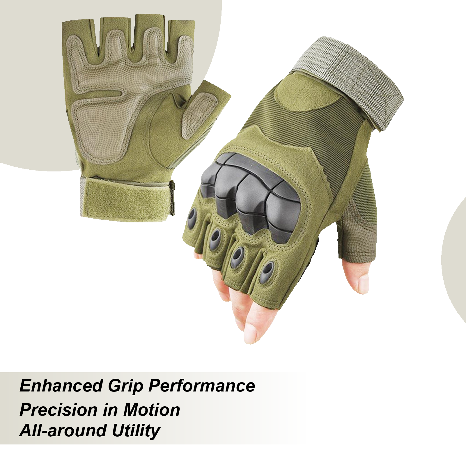 Bike Gloves Half Finger Shock  - Mountain Biking For Fitness のレビューと価格