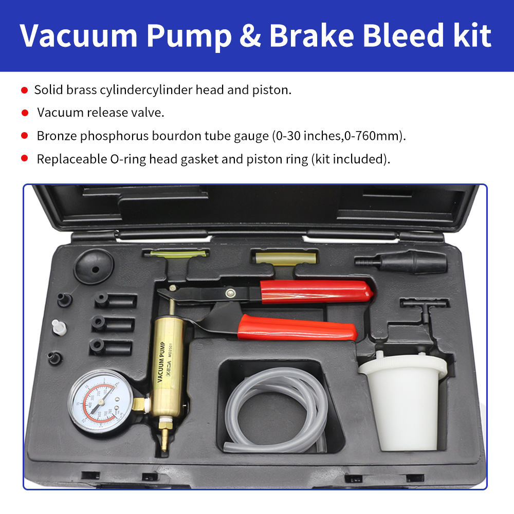Handheld Vacuum Pump Brake Ble - Hydraulic Brake Bleed のレビューと価格