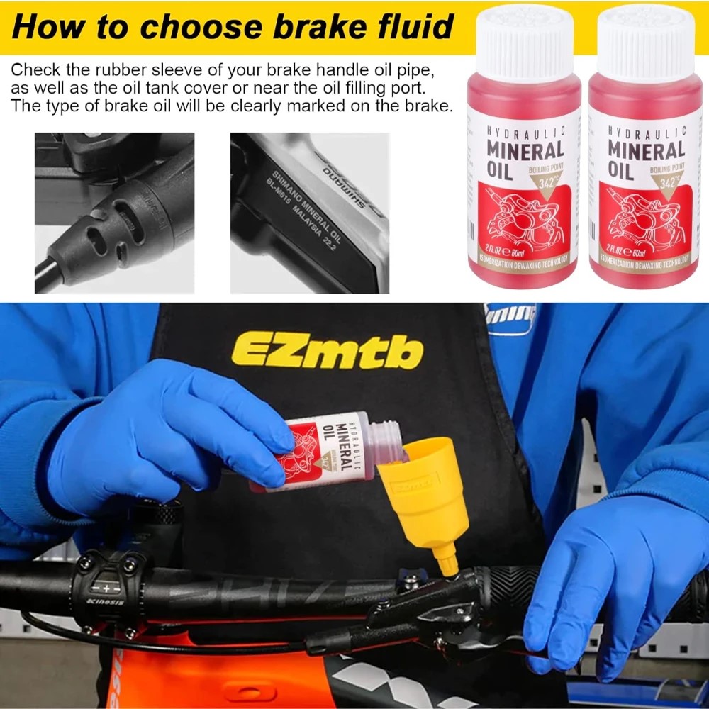 Bicycle Brake Mineral Oil Bicy - Hydraulic Brake Bleed のレビューと価格