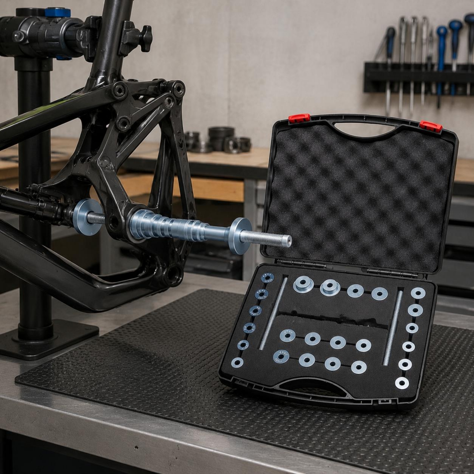 Cycle Frame Bearing Tool Kit S - Bottom Bracket Press のレビューと価格