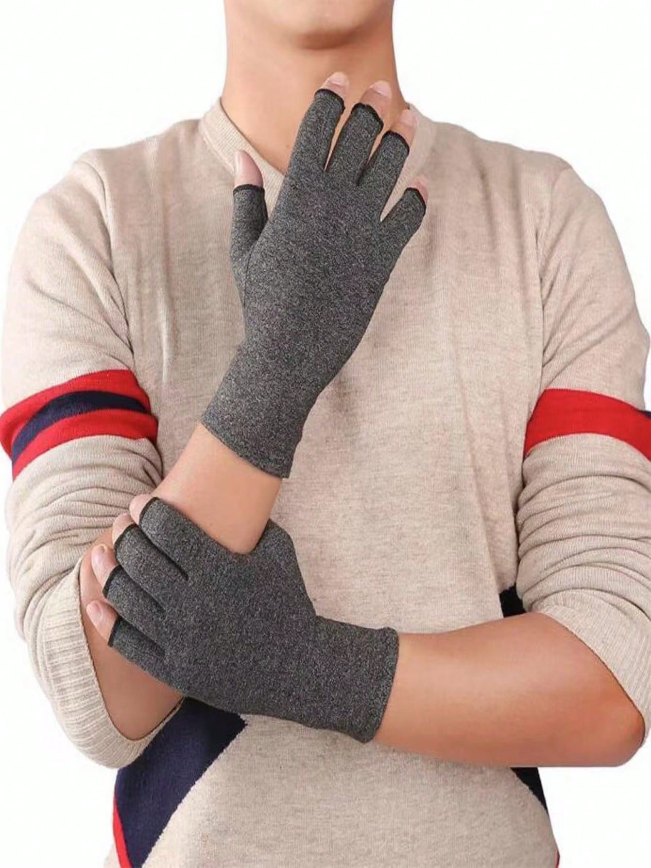 2 Pairs Sports Gloves, Dumbbel - Mountain Biking For Fitness のレビューと価格