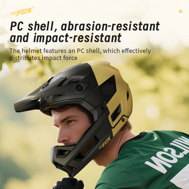 BATFOX Full Face Bike Helmet M - Mountain Biking Helmet Full Face のレビューと価格