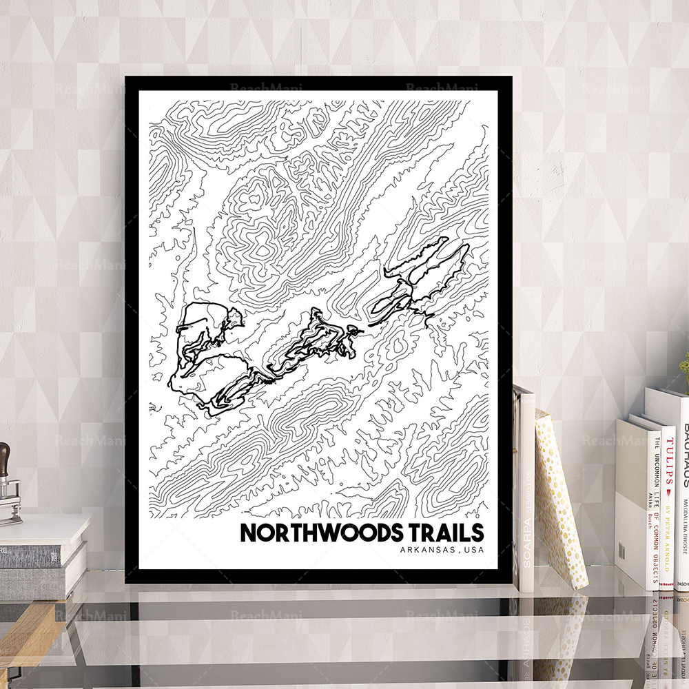 Pinnacle Mountain Trail Topogr - Mountain Biking In Arkansas のレビューと価格